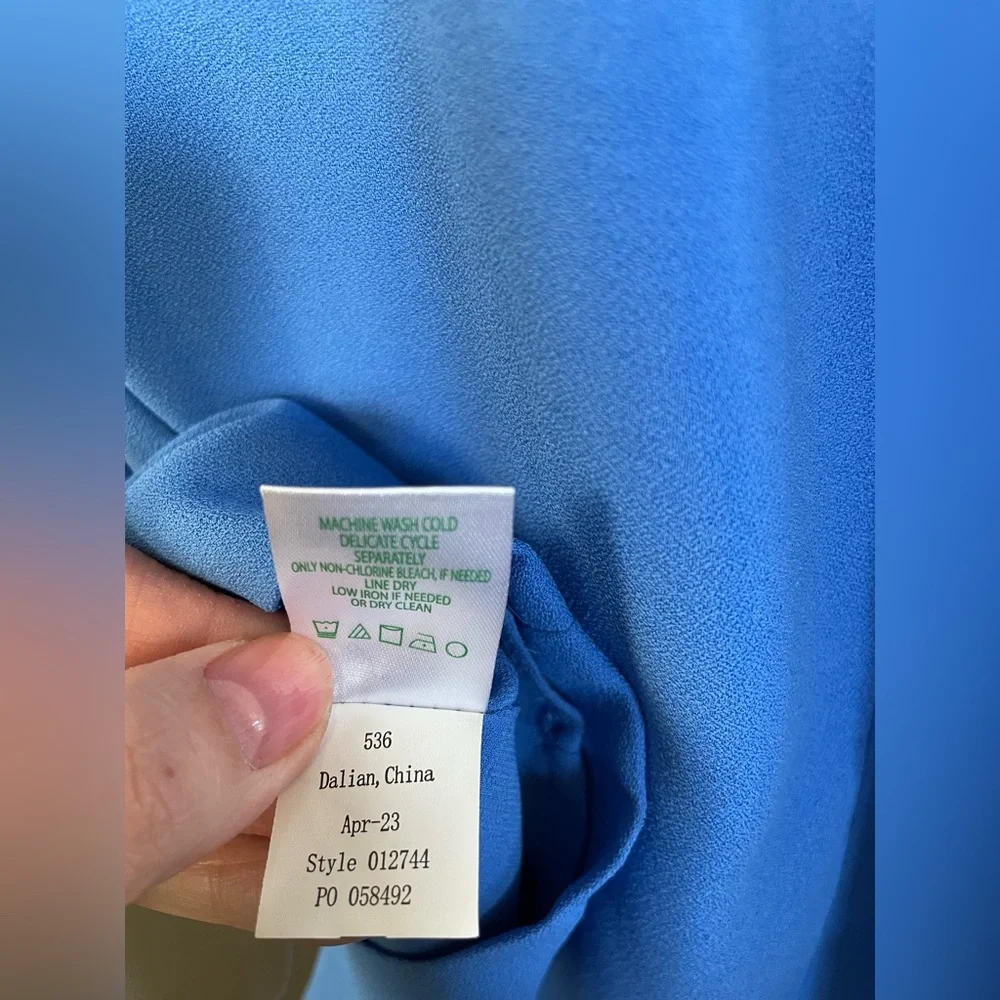 Lilly Pulitzer Amayah Blue Sleeveless Women's Swim Dress